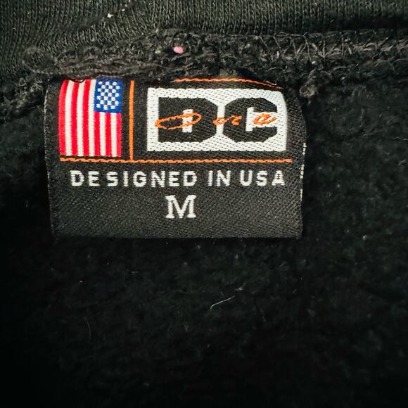 Stars and Stripes USA American Flag Washington DC Hoodie Sweatshirt Sz Medium - Picture 5 of 7